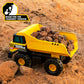 Tonka Steel Classics Mighty Dump Truck - Made with Steel & Sturdy Plastic, Yellow Toy Construction Truck, Boys and Girls, Kids, Toddlers, Ages 3+