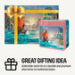 Buffalo Games - Disney Thomas Kinkade Moana - 1000 Piece Puzzle for Adults