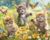 Ceaco - Kittens in the Meadow - 1000 Large Piece Jigsaw Puzzle for Adults
