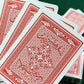 Canasta Clásico Playing Cards: Deluxe Double Deck Set with Point Values