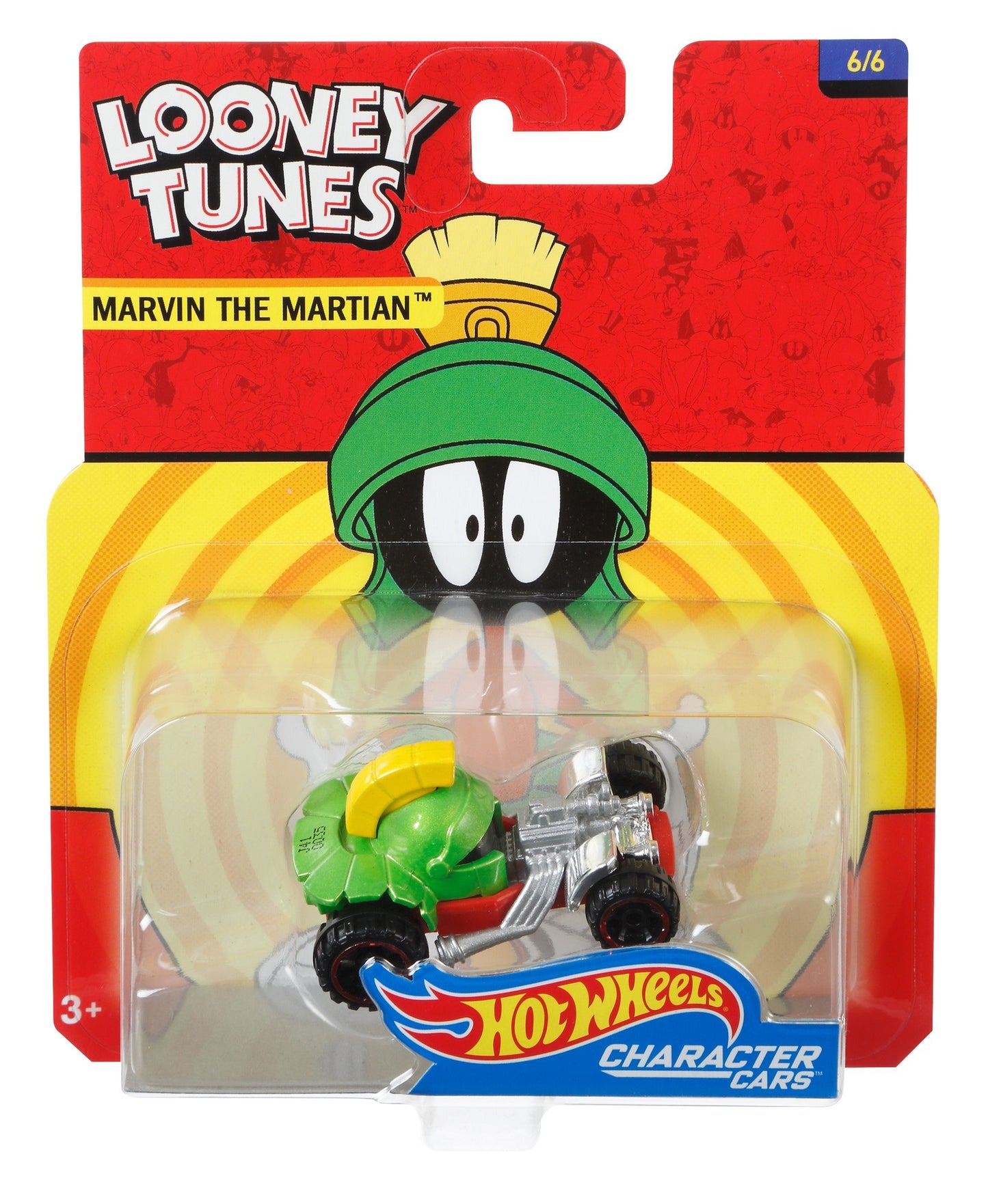 Hot Wheels Looney Tunes Marvin The Martian Vehicle