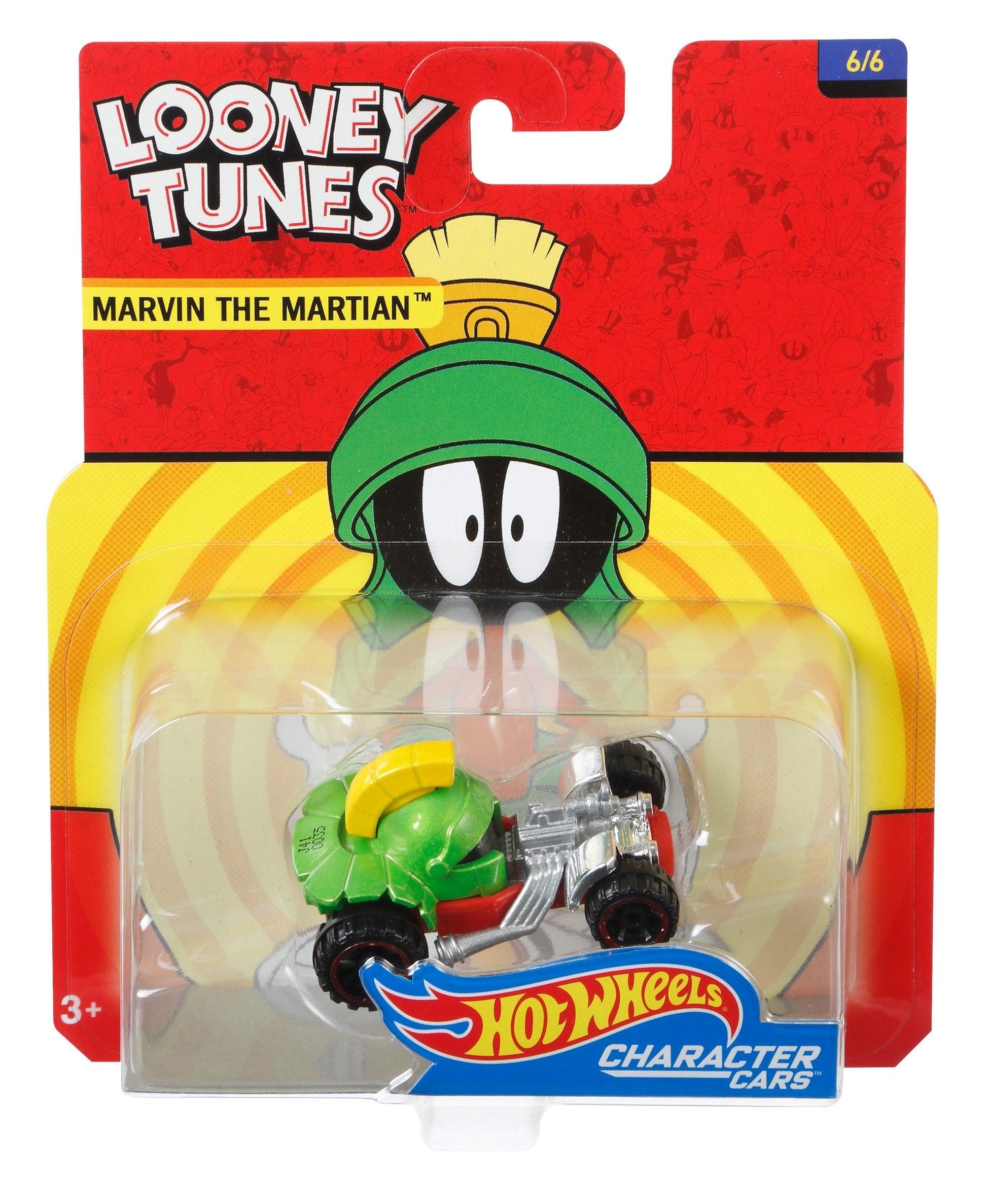 Hot Wheels Looney Tunes Marvin The Martian Vehicle