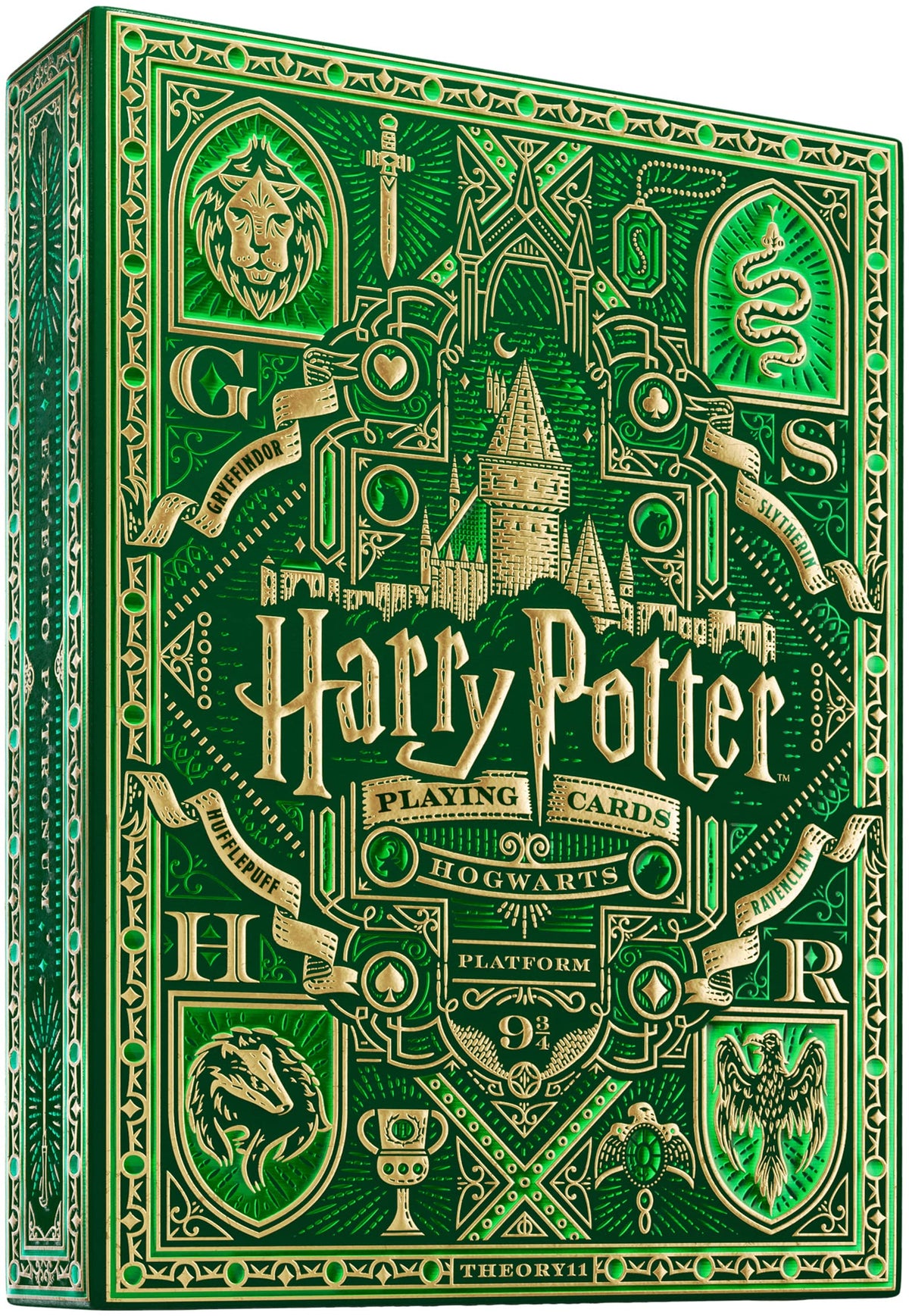 theory11 Harry Potter Playing Cards - Green (Slytherin)