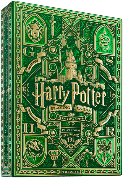 theory11 Harry Potter Playing Cards - Green (Slytherin)