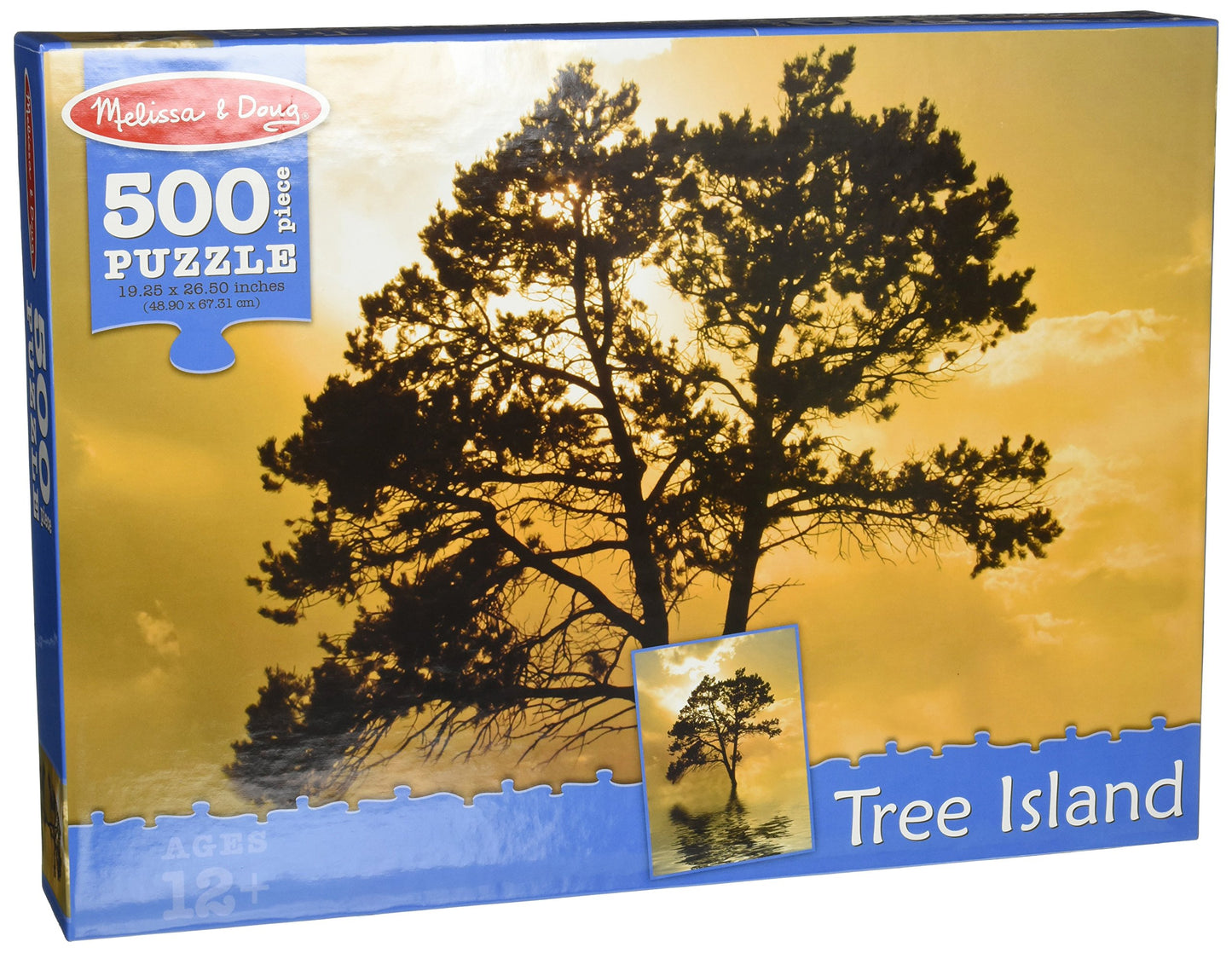 0500 pc Tree Island Cardboard Jigsaw