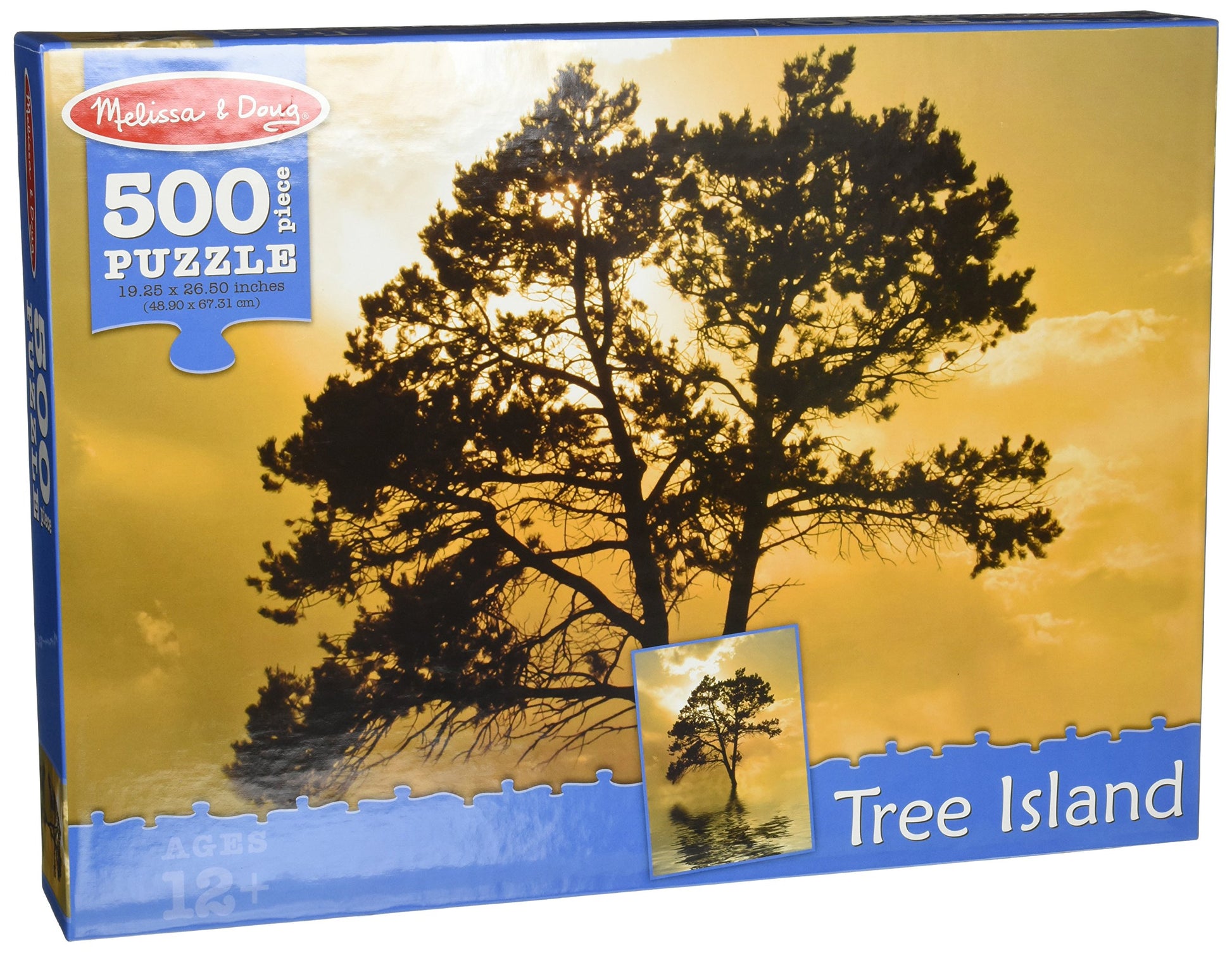 0500 pc Tree Island Cardboard Jigsaw