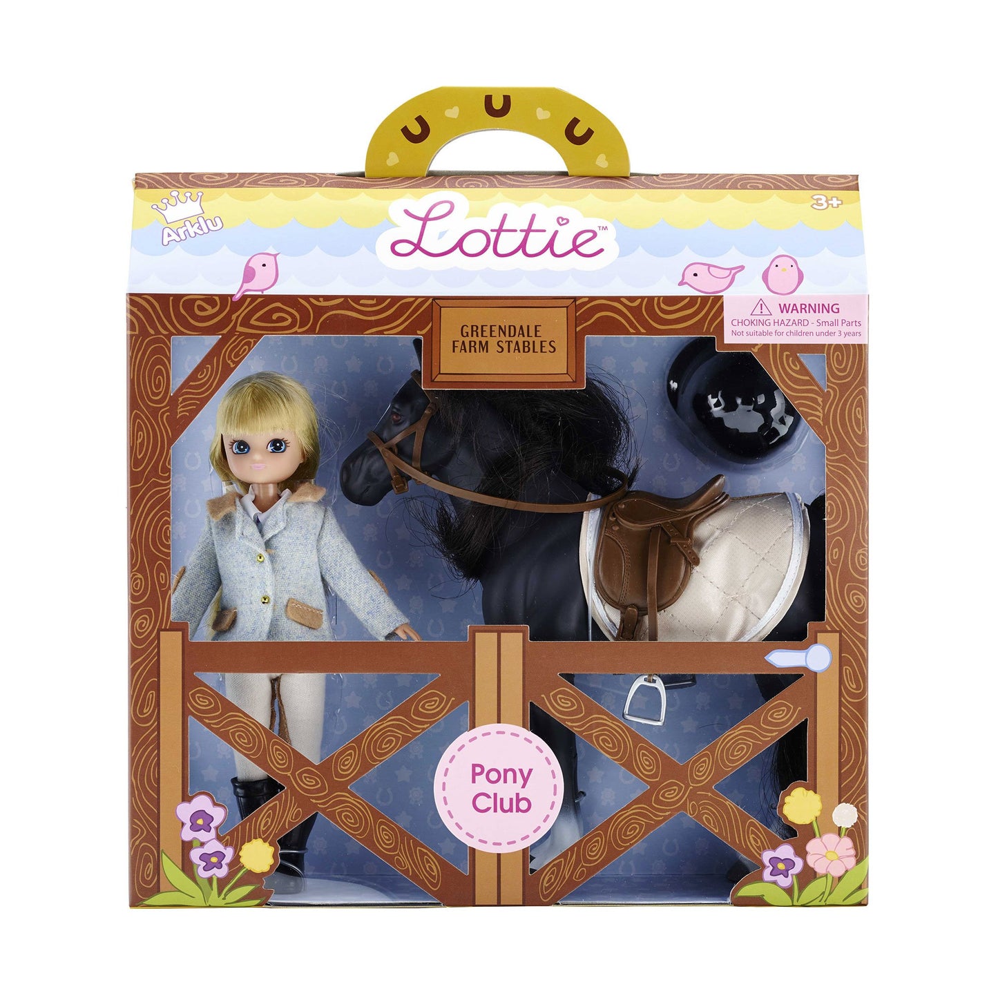 Lottie Pony Club Doll with Horse Set and Accessories