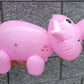 Zugar Land Large 24" Pink Pig Inflatable (2 Pack) Fun Farm Animal Balloon and Party Decoration