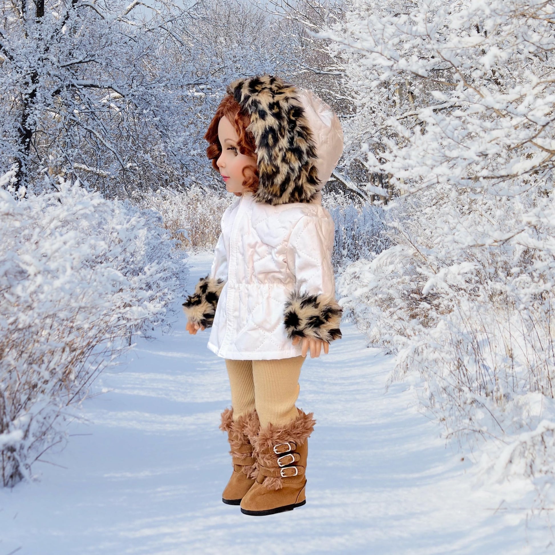 Winter Fun - 3 Piece Outfit for 18 Inch Doll (Doll Not Included)