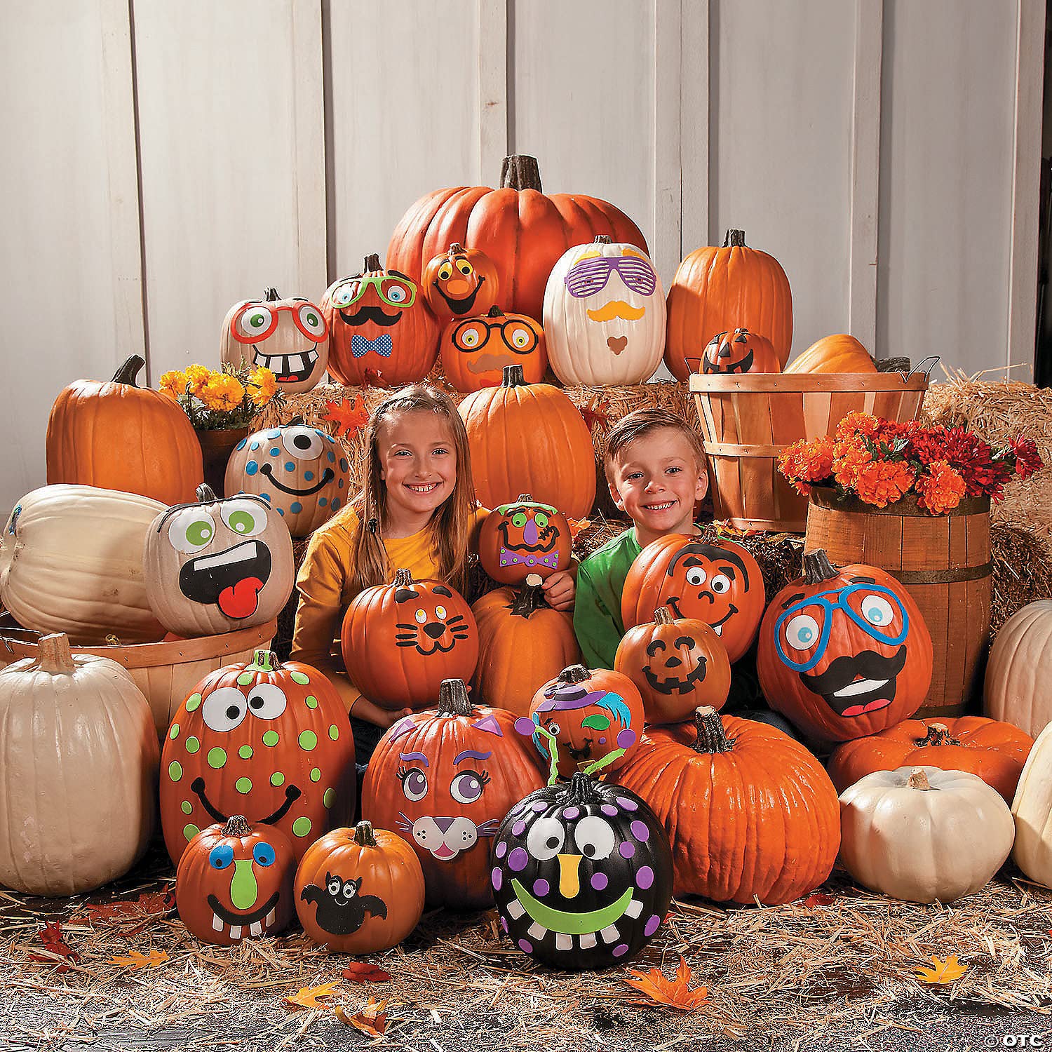 Foam Monster Pumpkin Decorating Craft Kit -12 - Crafts for Kids and Fun Home Activities