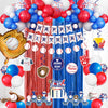 Baseball Party Decorations, Baseball Birthday Party Supplies Kit, Include Sport Themed Birthday banner, Foil Fringe,Hanging Swirls, Baseball Balloons
