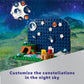 LEGO Friends Stargazing Camping Vehicle Adventure Toy, Includes 2 Mini-Dolls, Camping Trailer, Telescope Toy, and a Dog Figure, Science Gift Idea