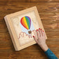 LEISURE ARTS Wood Stitched String Art Kit with Shadow Box Hot Air Balloon - Adult Or Kids Craft - Craft Kits for Teens String Art Kit for Adults 3D 3D