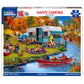 White Mountain 1000 Piece Jigsaw Puzzle Autumn and Fall Lake, Seek & Find