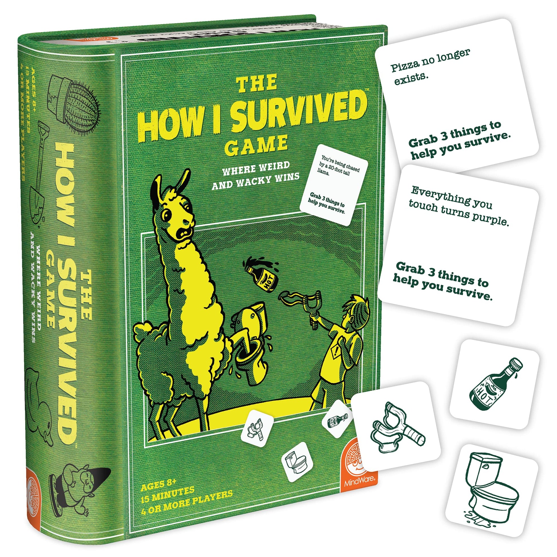 MindWare The How I Survived Card Game Hilarious for Kids & Adults Laugh til You Cry, Super Funny Kid-Humor Gift for Boys & Girls Ages 8+