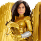 Mattel Mattel Wonder Woman 1984 Golden Armor Doll (~12-inch) in Light-Up Armor, Collectible Superhero Doll for 6 Year Olds and Up