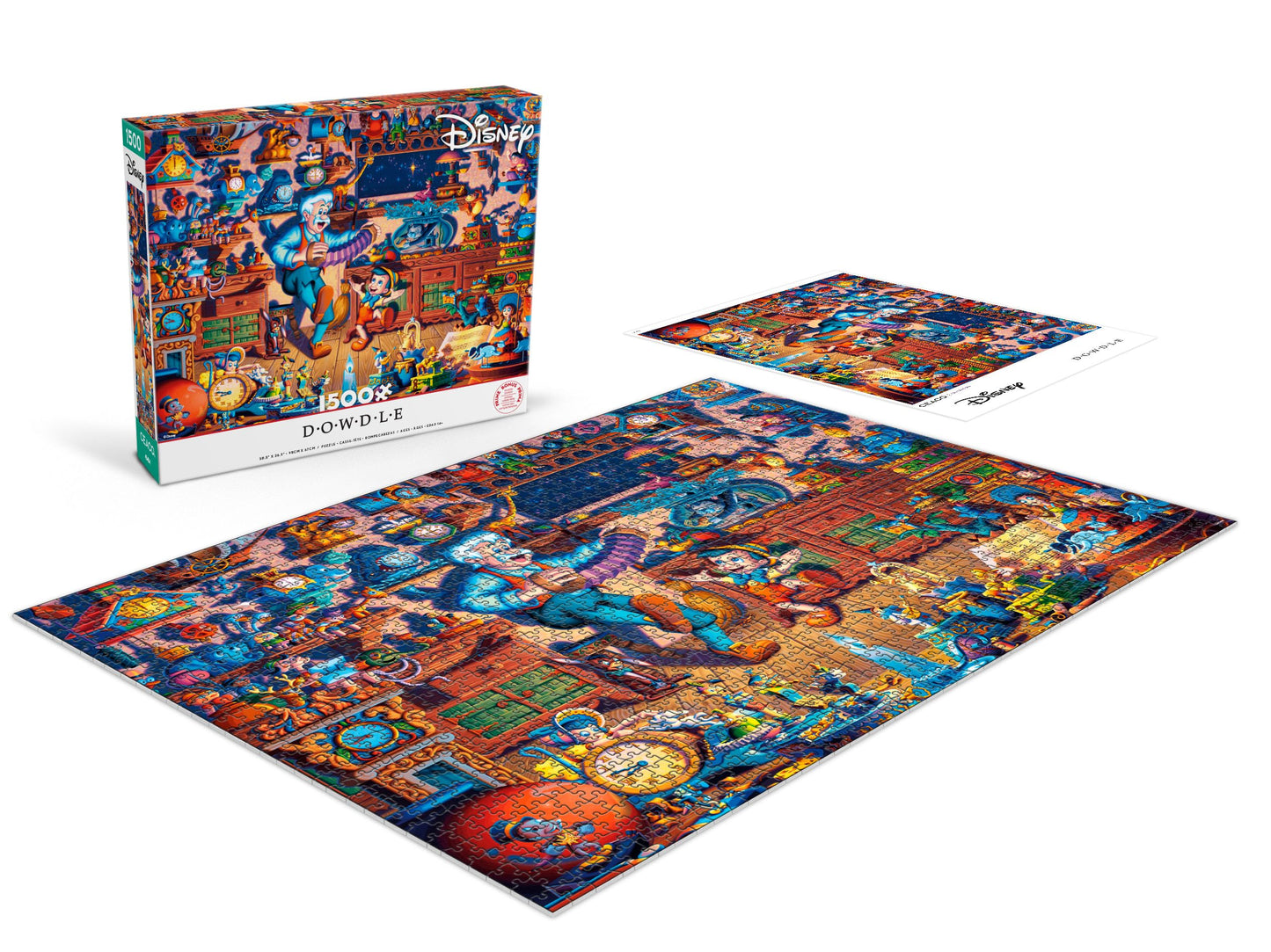 Ceaco - Eric Dowdle Pinocchio - 1500 Piece Jigsaw Puzzle for Adults