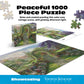 Buffalo Games Thomas Kinkade Hummingbird Cottage 1000 Piece Jigsaw Puzzles