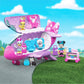 Disney Junior Minnie Mouse Bow-Liner Jet Toy Figures and Playset, Kids Toys for Ages 3 Up by Just Play