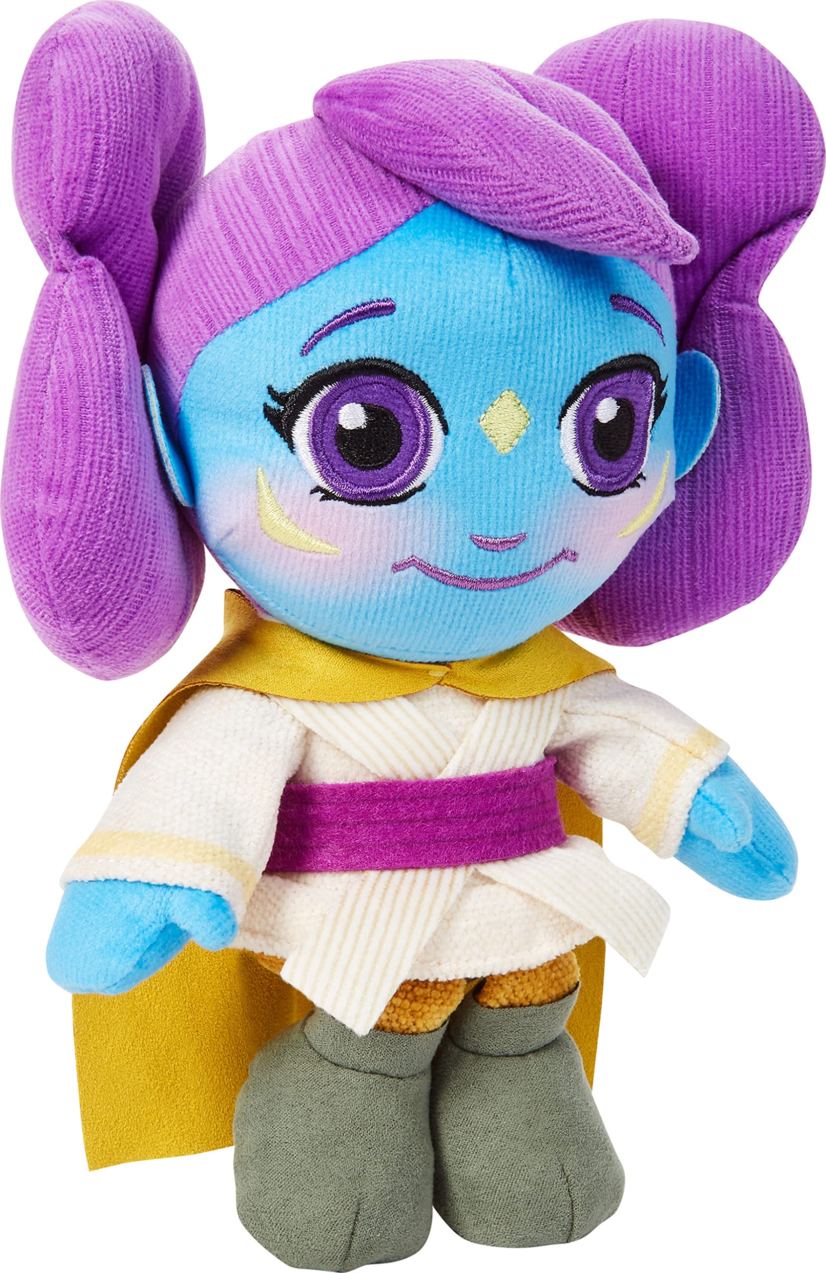 Mattel Star Wars Young Jedi Adventures Plush Toy, 8-inch Stuffed Lys Soft Doll Inspired by the Animated Series