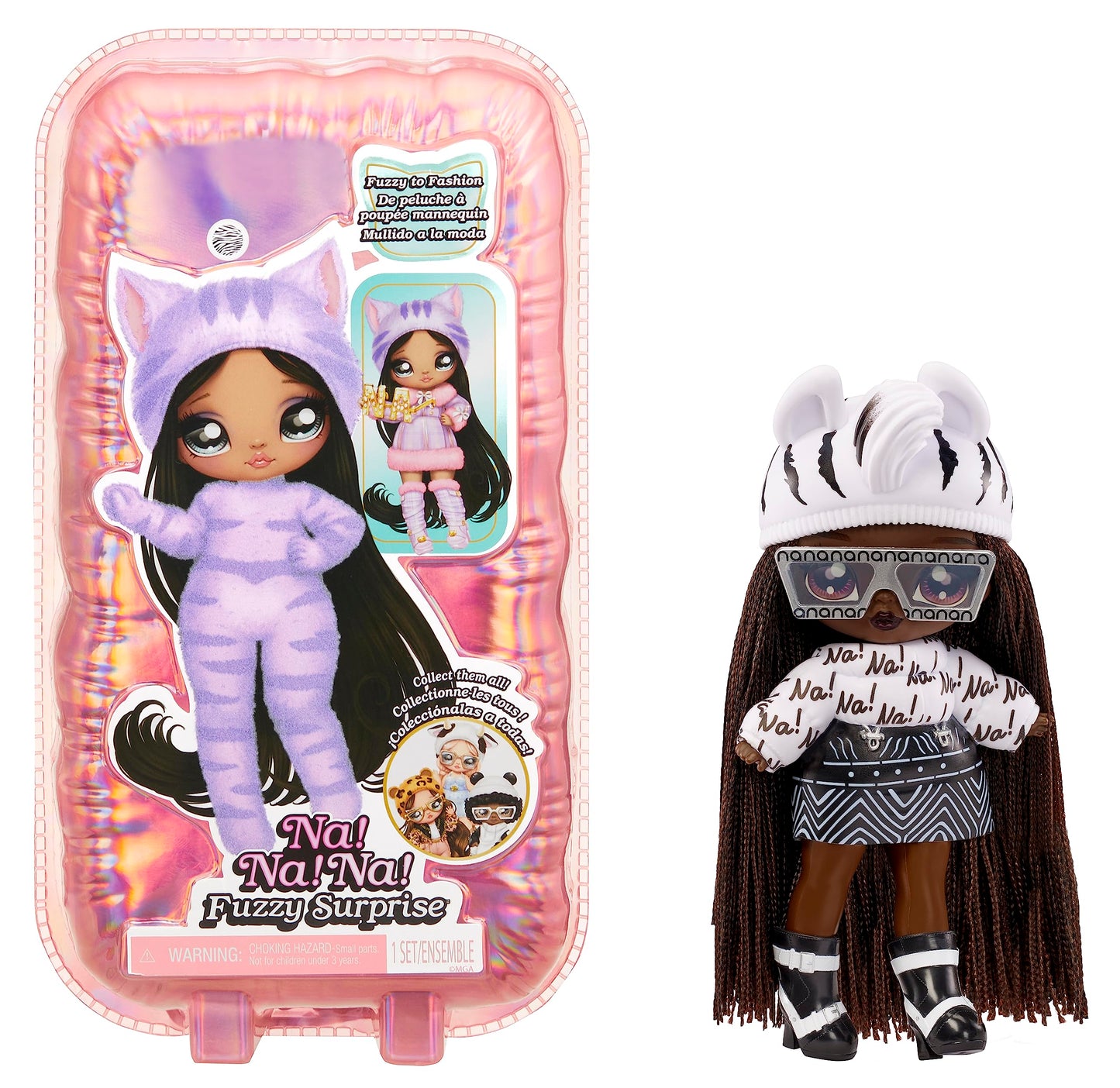 Na! Na! Na! Surprise Fuzzy - Zebra Girl