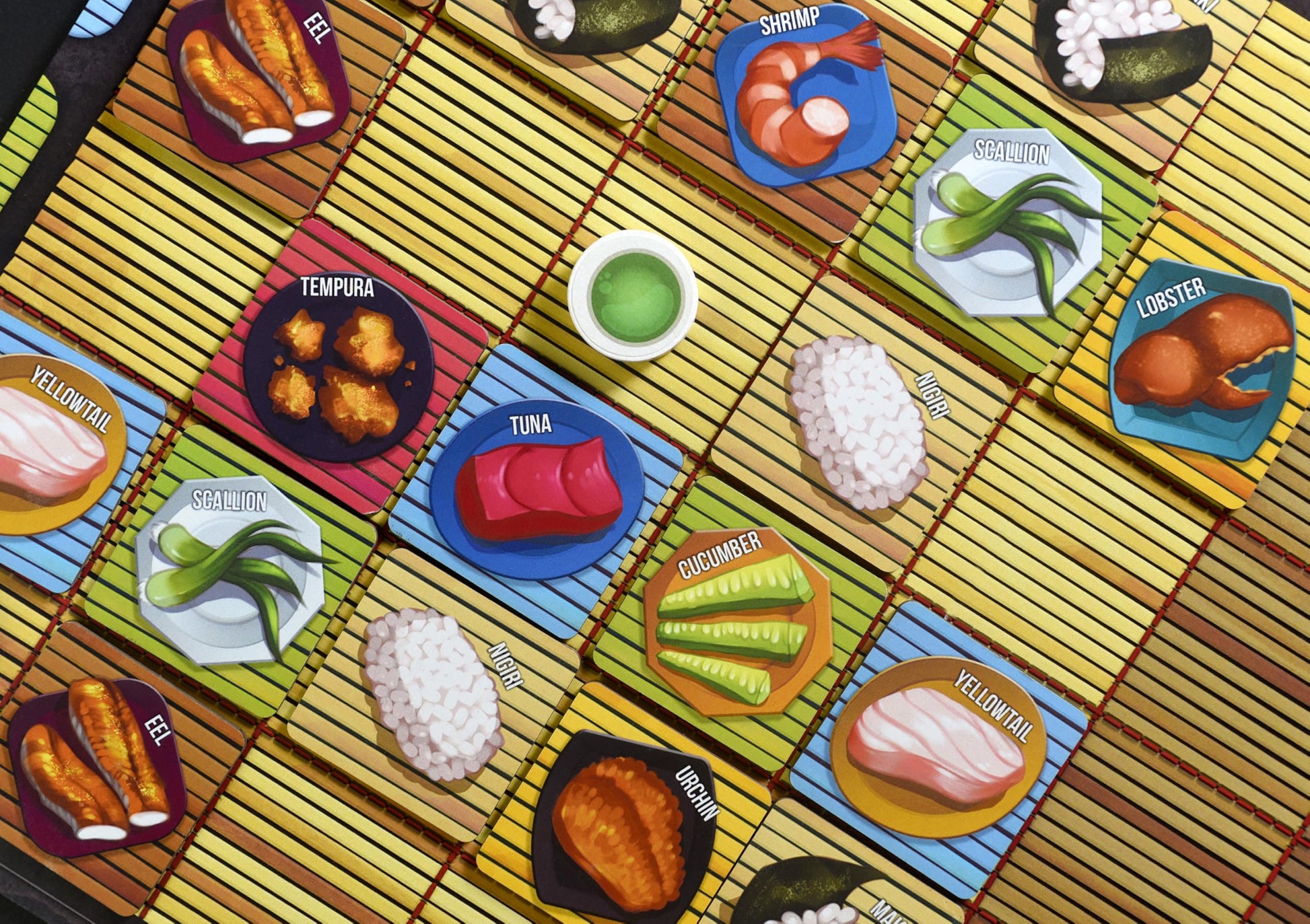 Maki Master Board Game - Compete as Sushi Chefs in a Strategic Sushi-Themed Game for 1-4 Players