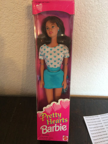 Mattel Barbie Pretty Hearts Doll (1995)