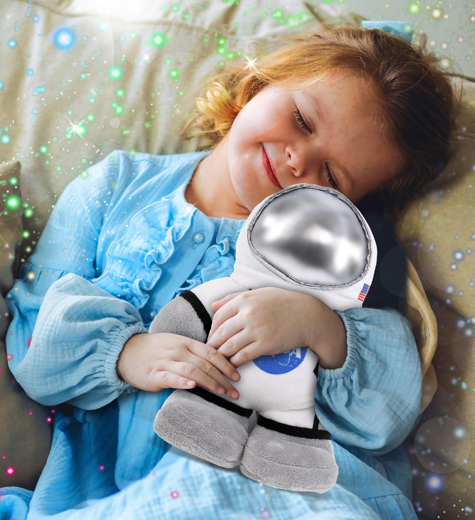 DolliBu Snug Mooshies Standing Astronaut Stuffed Plush Toy - Cuddly Super Squishy, Huggable Big Plush for Girls and Boys, Cute Toy Stuffed Pillow