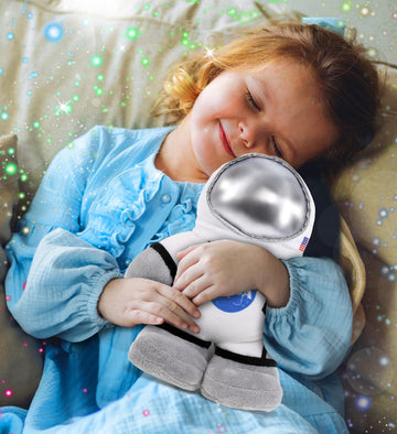 DolliBu Snug Mooshies Standing Astronaut Stuffed Plush Toy - Cuddly Super Squishy, Huggable Big Plush for Girls and Boys, Cute Toy Stuffed Pillow