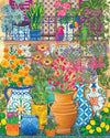 Springbok Mediterranean Garden Retreat 1000 Piece Jigsaw Puzzle for Adults
