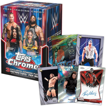 2026 Topps Chrome WWE - Factory Sealed - Value Box