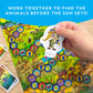 NATIONAL GEOGRAPHIC My First Safari Board Game for Kids 4-6 Animal Game for Adults, Cooperative Fun Perfect for Family Game Night, Board Games