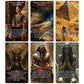 ZZBUY Ancient Egyptian Oracle Cards, Egyptian Symbols Oracle Deck for Beginners, Oracle Card with Meanings on Them