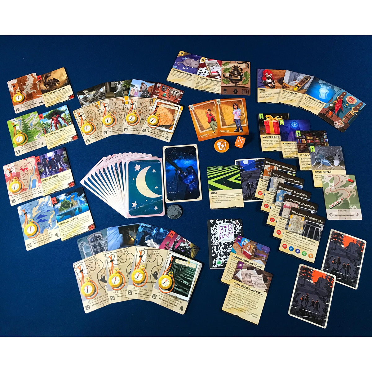 Pencil First Games: The Siblings Trouble: Expanded Deluxe Edition - Cooperative Exploration Storytelling Card Game, Ages 12+, 2-5 Players, 30 Min