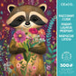 Ceaco - Raccoon Cutie - 500 Piece Jigsaw Puzzle for Adults