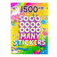 Horizon Group USA Sticker Book with Large and Small Sizes, Kids Stationary for Water Bottle, Notebooks, and Party Favors, Just My Style