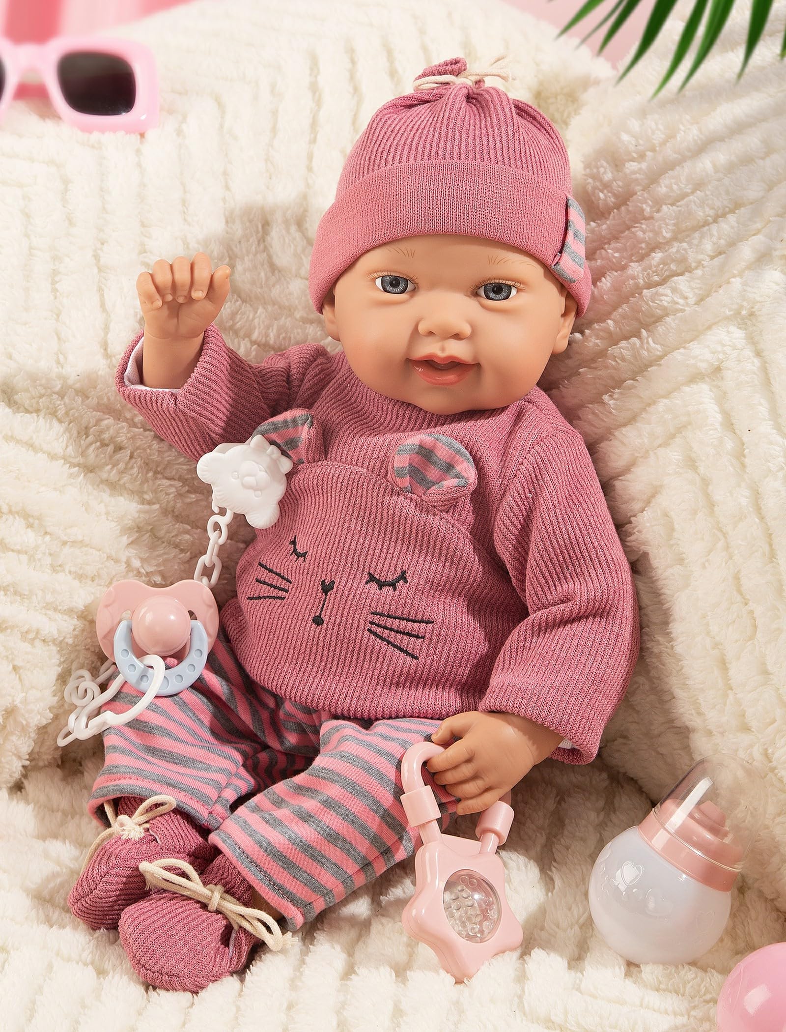 Mother Love 16 Inch Realistic Baby Doll with Accessories