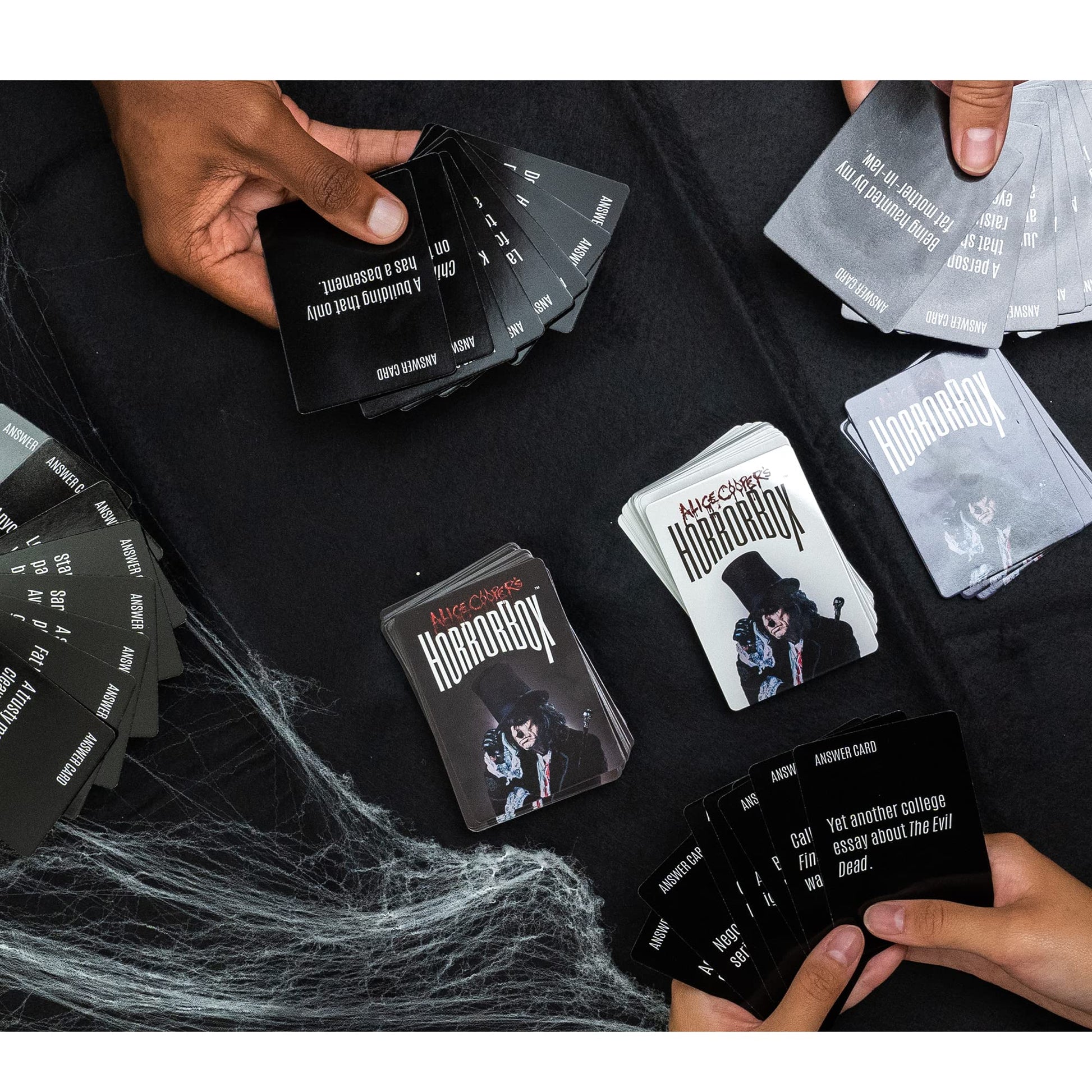 FITZ Games Alice Cooper's HorrorBox Adult Party Game 40-Card Expansion Pack (Supernatural)
