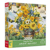 Ceaco - Honey Bee Floral - 500 Piece Jigsaw Puzzle for Adults