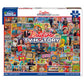 White Mountain 1000 Piece Jigsaw Puzzle Fun Retro, Daytime TV History