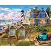 White Mountain 1000 Piece Jigsaw Puzzle Coastal Summer, Fun At The Beach