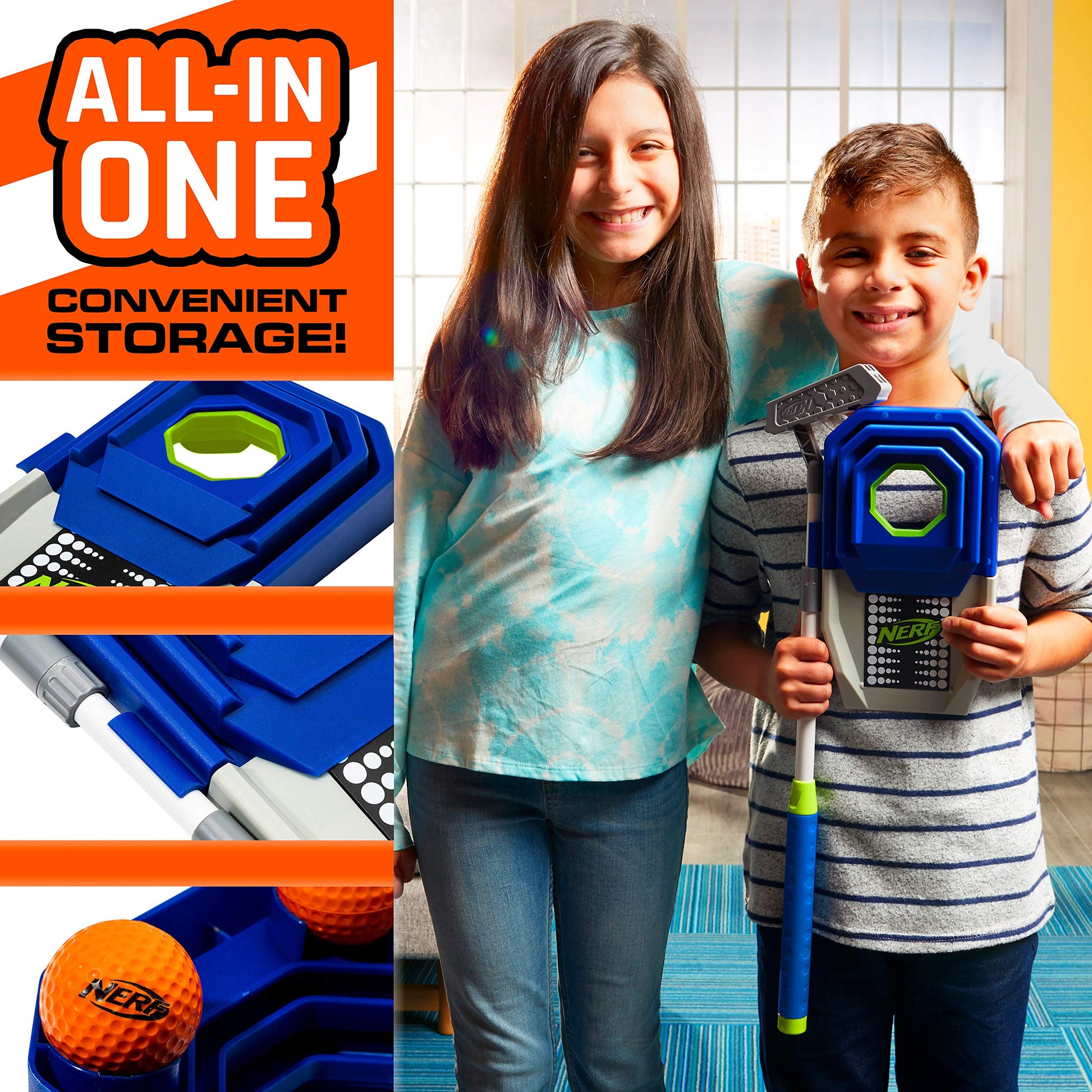 NERF Trick Shot Golf Set