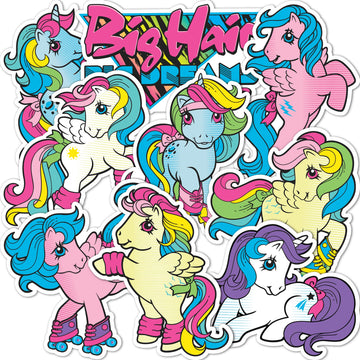 Desert Cactus My Little Pony Sticker - 9 Vinyl Decal Laptop Water Bottle Car Scrapbook Decorations Birthday Favor Party Supplies (2-16B)