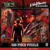 MasterPieces Officially Licensed 500 Piece Halloween Jigsaw Puzzle - Nightmare on Elm Street - 15"x21"