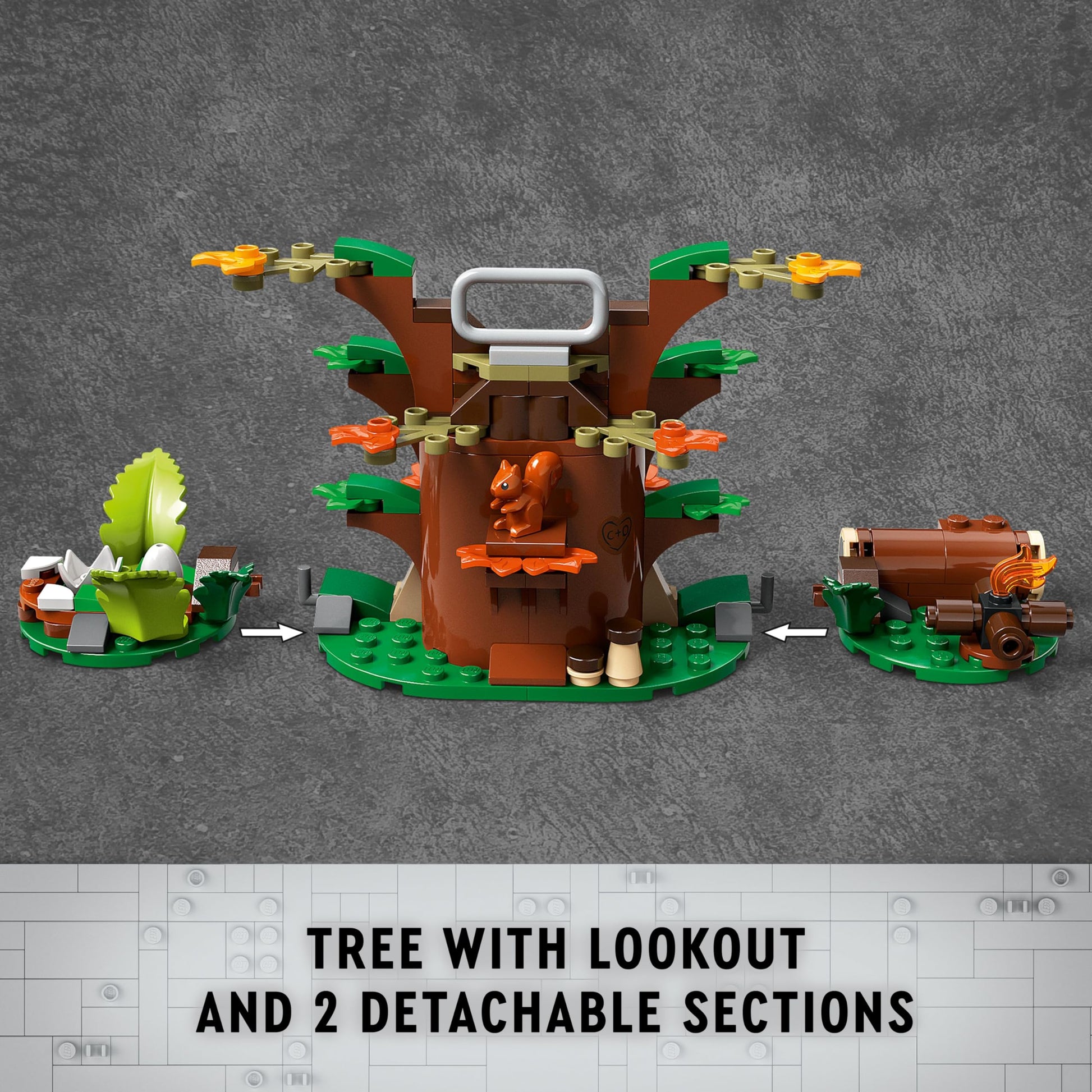 LEGO Jurassic World Dinosaur Missions: Stegosaurus Discovery Building Set - Dinosaur Toys Pretend Play Set with 2 Minifigures for Boys & Girls, Ages