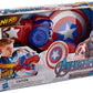 Marvel NERF Power Moves Avengers Captain America Shield Sling NERF Disc-Launching Toy for Kids Roleplay, Toys for Kids Ages 5 and Up