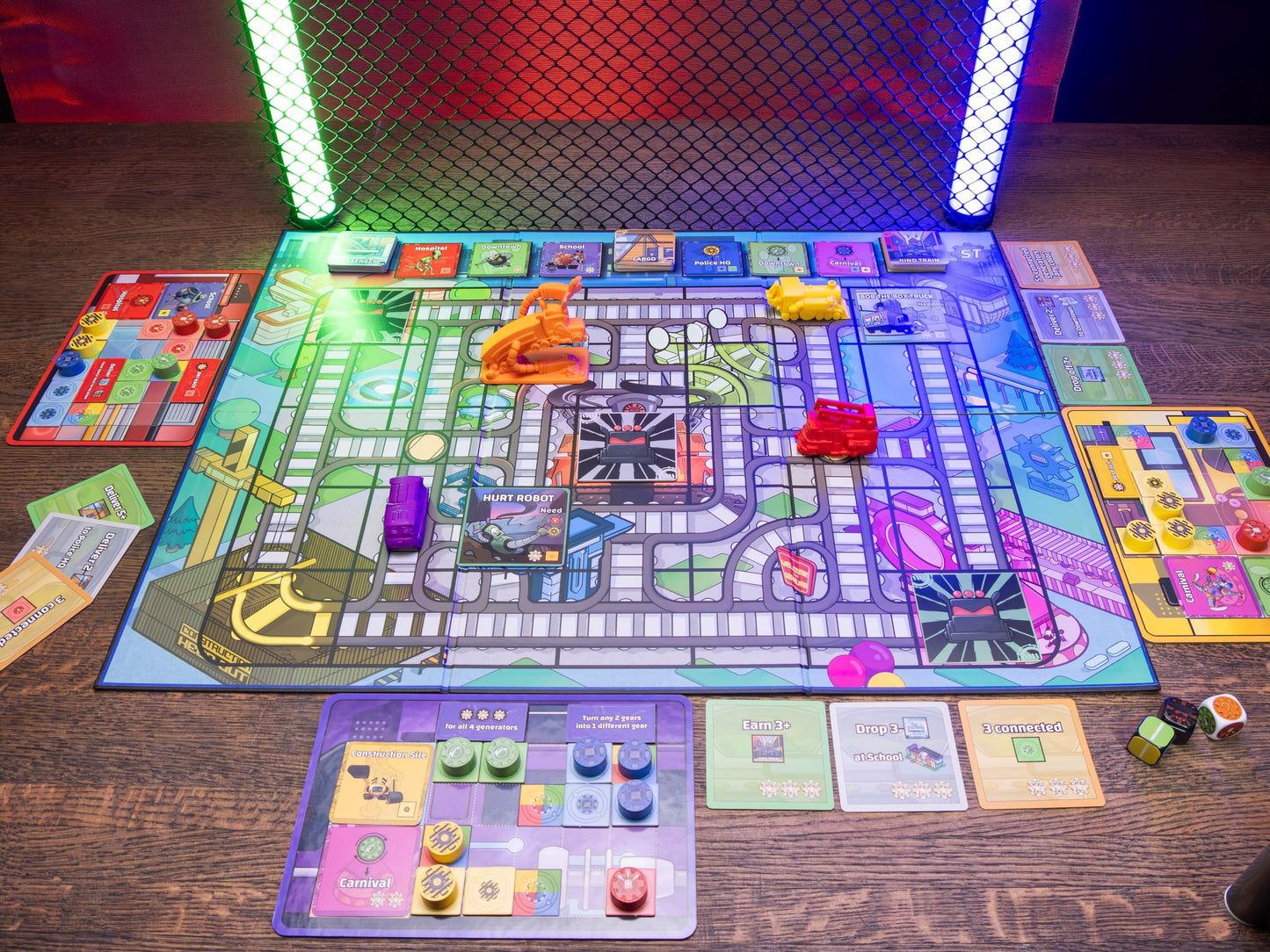 Super Trains Deluxe Edition - Family Strategy Board Game for Kids & Adults, Ages 9+, Upgrade Your Train, Deliver Cargo, Solve Emergencies & Battle