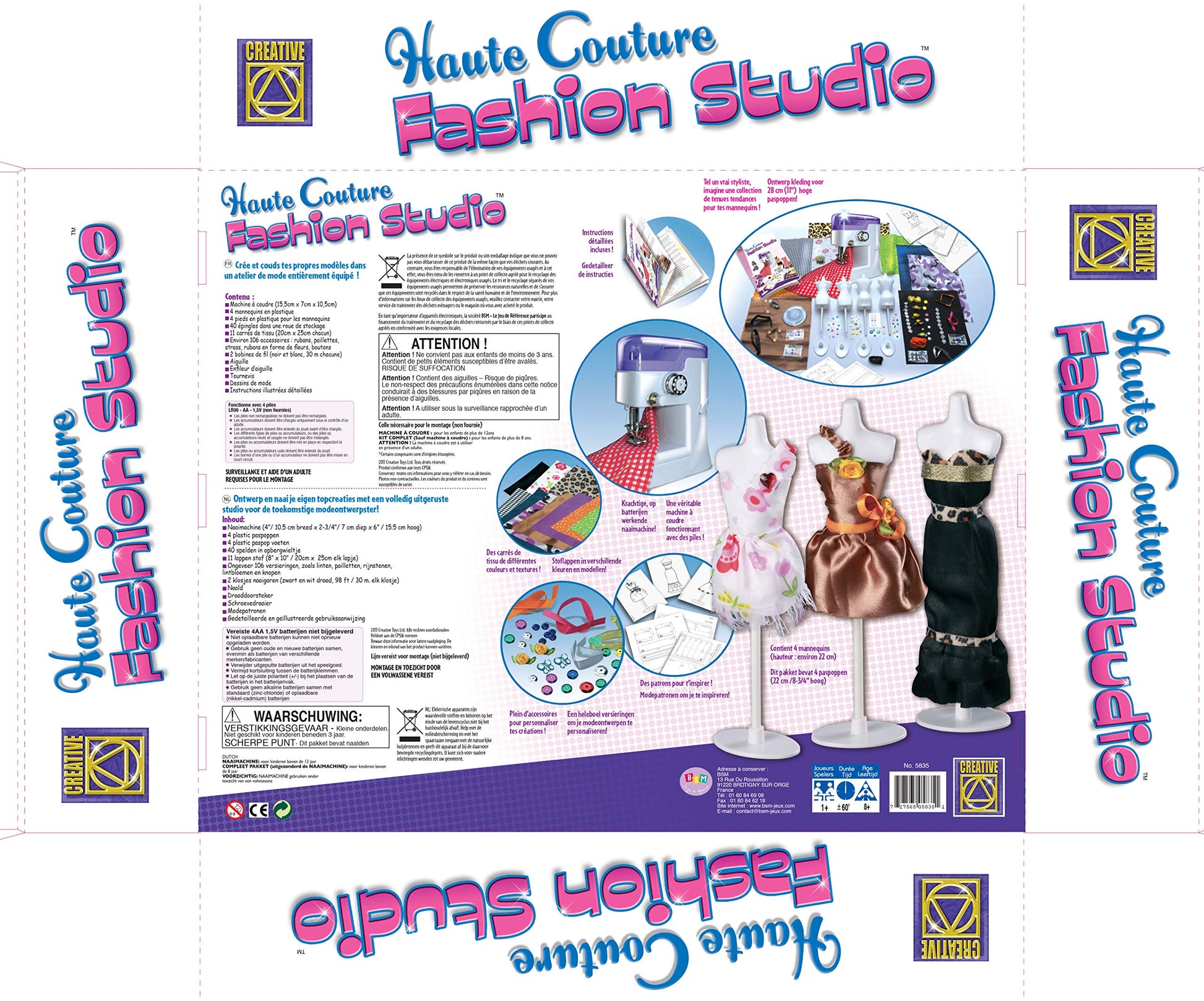 Creative Toys Haute Couture Fashion Studio