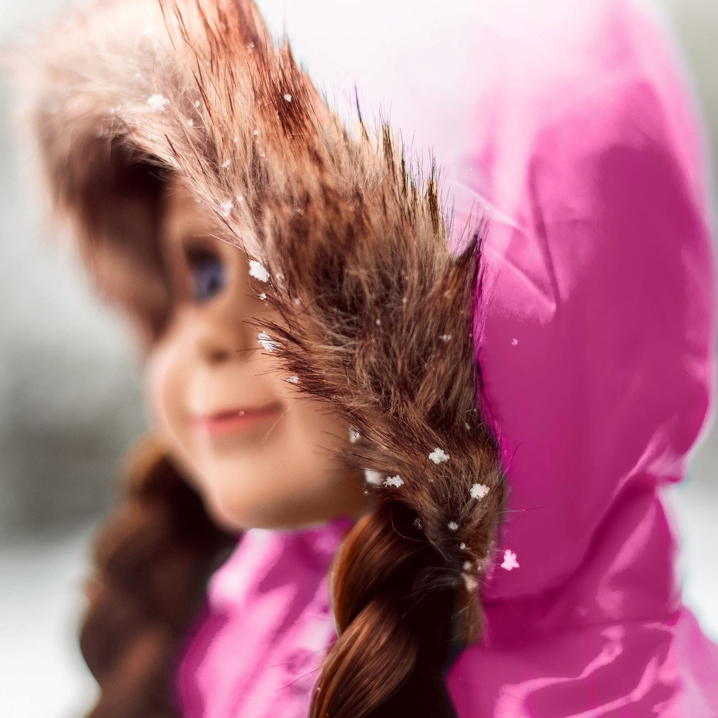 The Queen's Treasures 18 Inch Doll Clothes, Complete Ski Wear Outfit, 6 Piece Zippered Pink Jacket, Pants, Gloves, and Boots Too, Compatible for Use