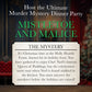 Mistletoe & Malice Murder Mystery Party Game for Adults, Ages 16+